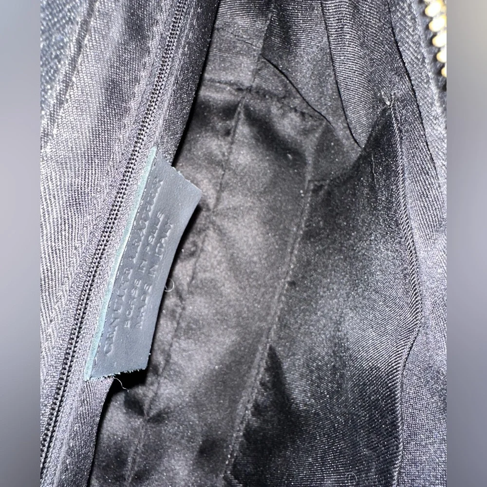 Borse in Pelle Black Leather Bag Made in Italy - Picture 4 of 6